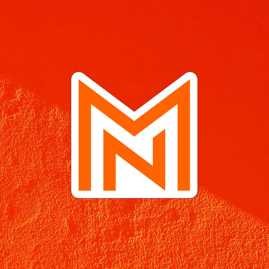 Orange MN Sticker