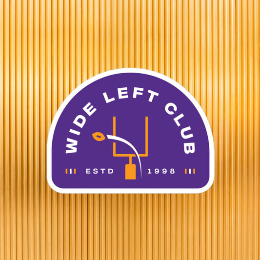 Wide Left Club Sticker